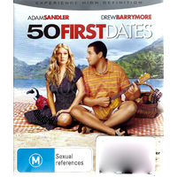 50 FIRST DATES -Rare Blu-Ray Aus Stock Comedy New