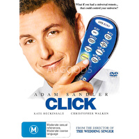 Click -Rare DVD Aus Stock -Family New Region 4