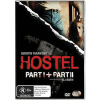 Hostel: Part I and Part II - Rare DVD Aus Stock New