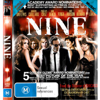 Nine -Rare Blu-Ray Aus Stock -Music New Region B