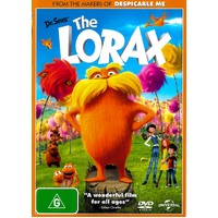 THE LORAX -Rare DVD Aus Stock -Kids & Family New Region 2,4,5