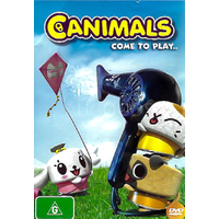CANIMALS: COME TO PLAY -Rare DVD Aus Stock Animated New