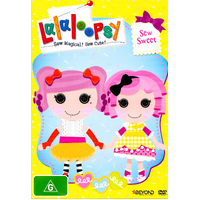 LALALOOPSY; SEW SWEET -Kids DVD Series Rare Aus Stock New Region 4