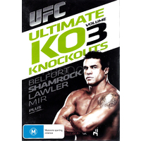 ULTIMATE KNOCKOUTS VOL.3 - DVD Series Rare Aus Stock New Region 4