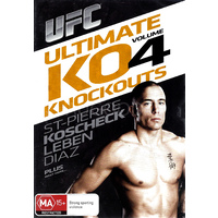 ULTIMATE KNOCKOUTS VOL.4 - DVD Series Rare Aus Stock New Region 4