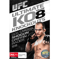 UFC: ULTIMATE KNOCKOUTS VOL.8 - DVD Series Rare Aus Stock New Region 4