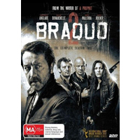 BRAQUD - THE COMPLETE SEASON 2 - DVD Series Rare Aus Stock New Region 4
