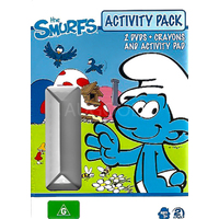 THE SMURFS: ACTIVITY PACK -Kids DVD Rare Aus Stock New