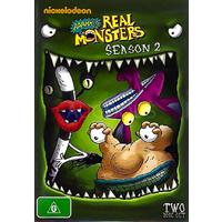 AAAHH!!! REAL MONSTERS SEASON 2 -Kids DVD Rare Aus Stock New
