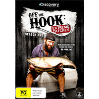 OFF THE HOOK - EXTREME CATCH - SEASON 1 -Educational DVD Rare Aus Stock New
