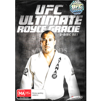 UFC: ULTIMATE ROYCE GRACIE - DVD Series Rare Aus Stock New Region 4