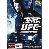 UFC:WOMENS WORLD BANTAMWEIGHT CHAMPIONSHIP: ROUSEY VS MCMANN - DVD New
