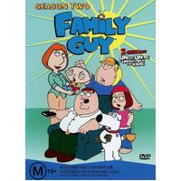 Family Guy Season 2 -DVD Comedy Series Rare Aus Stock New Region 4
