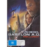 Babylon A.D. (Raw and Uncut) - Rare DVD Aus Stock New Region 4