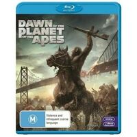 Dawn of The Planet of the Apes - Rare Blu-Ray Aus Stock New Region B