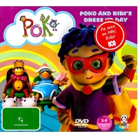 POKO: POKO AND BIBI'S DRESS UP DAY -Kids DVD Series Rare Aus Stock New