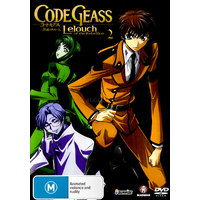 Code Geass Lelouch of the Rebellion 2 - DVD Series Rare Aus Stock New Region 2,4