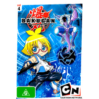 BAKUGAN: HEROS RISE -Kids DVD Series Rare Aus Stock New Region 4