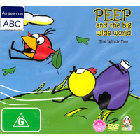 PEEP AND THE BIG WIDE WORLD: THE WINDY DAY -Kids DVD Series New Region 4