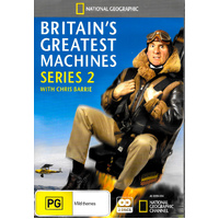 BRITAIN'S GREATEST MACHIENCES SERIES 2 - DVD Series Rare Aus Stock New