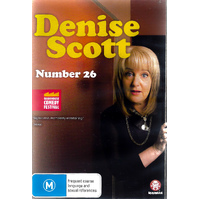 DENISE SCOTT NUMBER 26 -Rare DVD Aus Stock Comedy New Region ALL