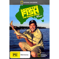 MONSTER FISH: THE AUSSIE CATCH WITH ZEB HOGAN -Educational DVD Series New