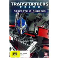 TRANSFORMERS PRIME: STRENGTH IN NUMBERS - DVD Series Rare Aus Stock New
