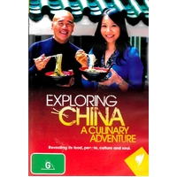 EXPLORING CHINA: A CULINARY ADVENTURE - DVD Series Rare Aus Stock New Region ALL