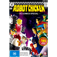 Robot Chicken DC Comics Special -Rare DVD Aus Stock Animated New Region 4