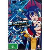 B-Daman Crossfire This is B-Daman! - DVD Series Rare Aus Stock New Region 4