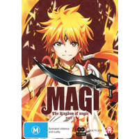 Magi The Kingdom of Magic Part 2 PAL -Rare DVD Aus Stock Animated New Region 4