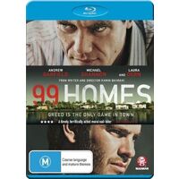 99 Homes - Rare Blu-Ray Aus Stock New Region B