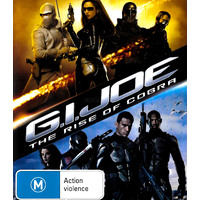 G.I.JOE The Rise of Cobra - Rare Blu-Ray Aus Stock New Region B