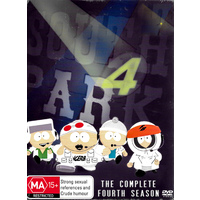 SOUTH PARK: THE COMPLETE FOURTH SEASON -DVD Series Animated New Region 4