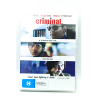 Criminal: JOHN C REILLY, DIEGO LUNA - Rare DVD Aus Stock New