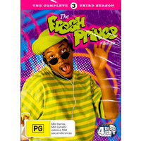 THE FRESH PRINCE OF BEL-AIR - THE COMPLETE THIRD SEASON -DVD Series Comedy New