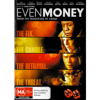 Even Money - Rare DVD Aus Stock New Region 4
