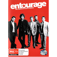 entourage The Complete Fourth Season -Rare DVD Aus Stock Comedy New Region 4