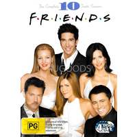 F.R.I.E.N.D.S S Season 10 -DVD Comedy Series Rare Aus Stock New Region 4