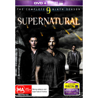 Supernatural The Complete Ninth Season - DVD Series Rare Aus Stock New