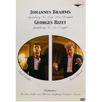 Johannes Brahms and Georges Bizet -Rare DVD Aus Stock -Music New Region ALL