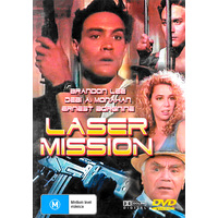 Laser Mission (1989) on Lee Ernest Borgnine - Rare DVD Aus Stock New Region ALL