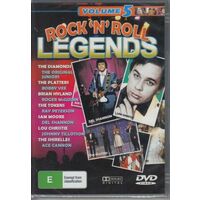 ROCK 'N' ROLL LEGENDS - Volume 5 -Rare DVD Aus Stock -Music Series New