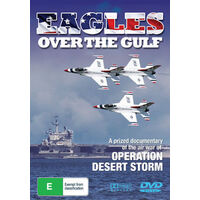 EAGLES OVER THE GULF (DESERT STORM) -Educational DVD Rare Aus Stock New