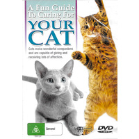 A Fun Guide To Caring For Your Cat - Rare DVD Aus Stock New Region ALL