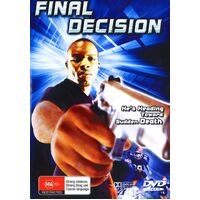 FINAL DECISION BRAND - Rare DVD Aus Stock New Region ALL