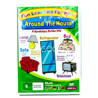 Fun Learning For Kids - Around The House -Kids DVD Series New Region ALL