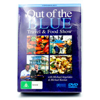Out of the BLUE Travel & Food Show 3 Disc Box Set -Educational DVD Series New