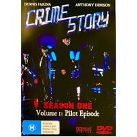 Crime Story Season 1 Vol 1 - DVD Series Rare Aus Stock New Region ALL