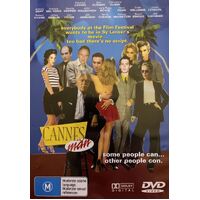 CANNES MAN JOHNNY DEPP 1996 -Rare DVD Aus Stock Comedy New